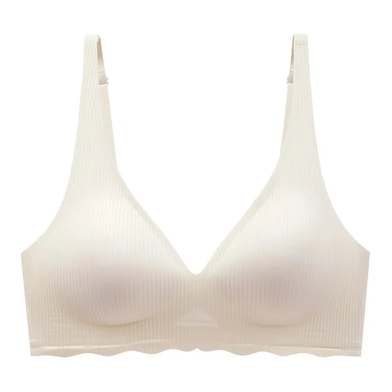 Soutien-gorge femme – Sans couture – Maintien léger – Tissu respirant – Design ajouré