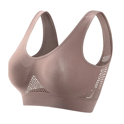 Brassière de sport femme – Maintien élevé – Dos nageur – Tissu respirant extensible