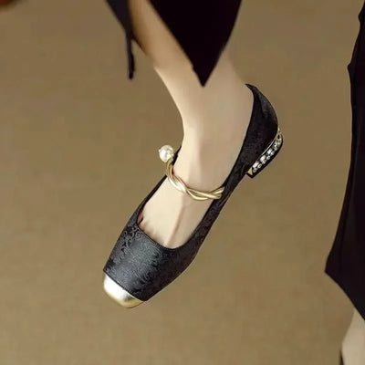 Morgane™ | Éclat botanique ballerine élégante