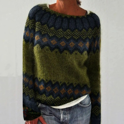 SILVIA | Pull Rétro