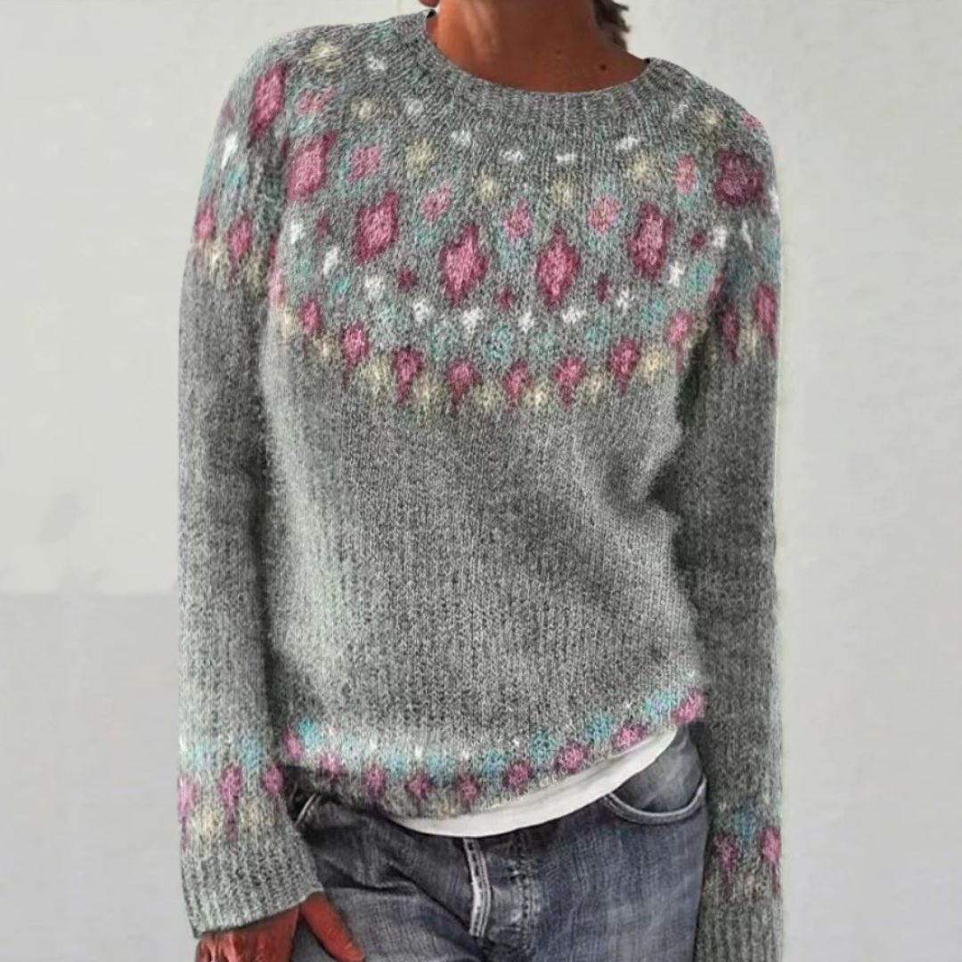 SILVIA | Pull Rétro