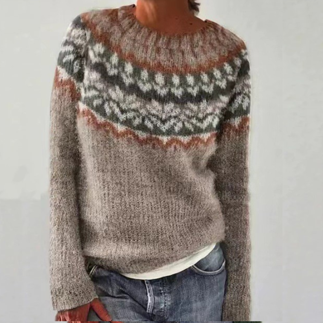 SILVIA | Pull Rétro
