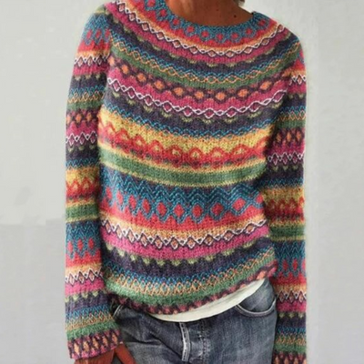 SILVIA | Pull Rétro