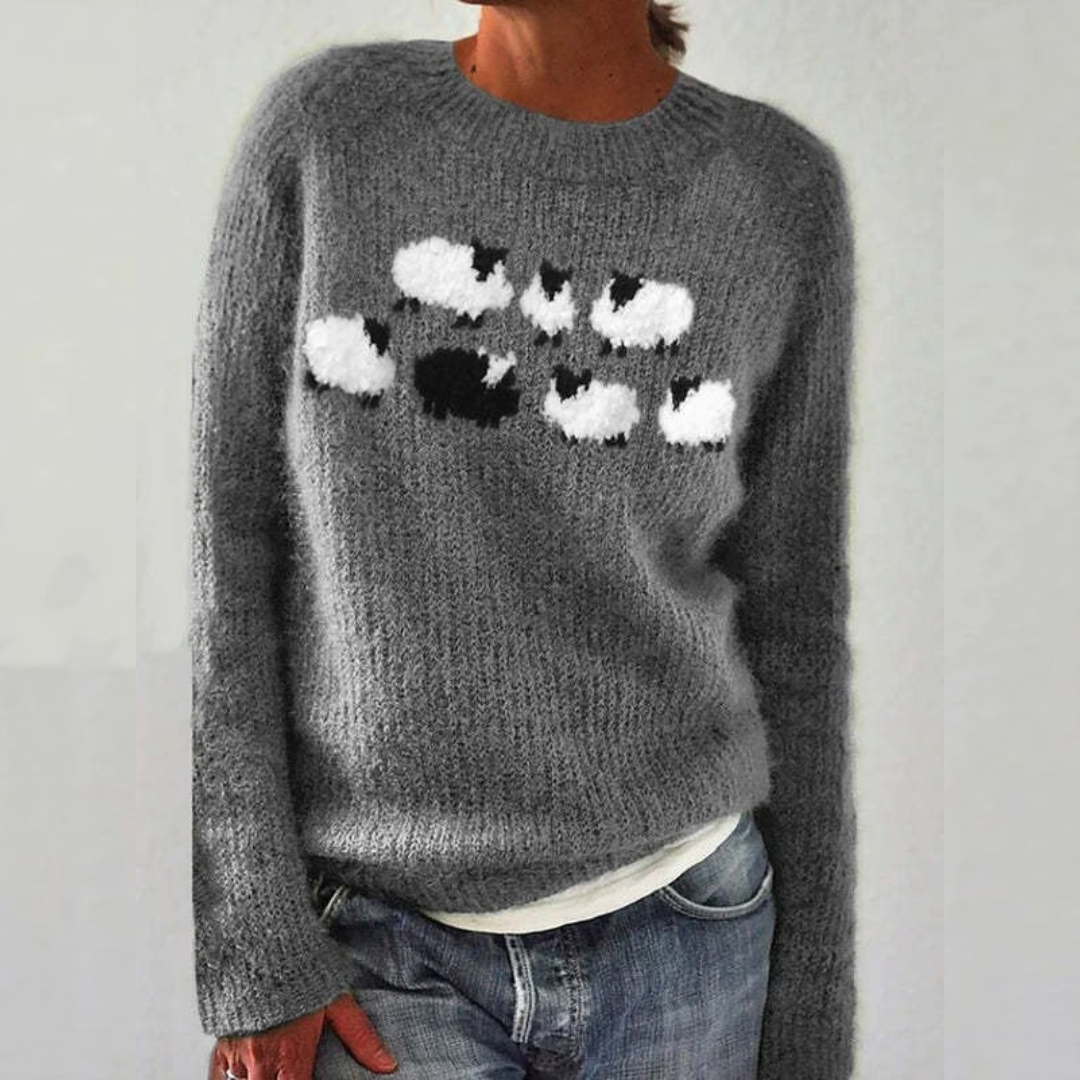 SILVIA | Pull Rétro