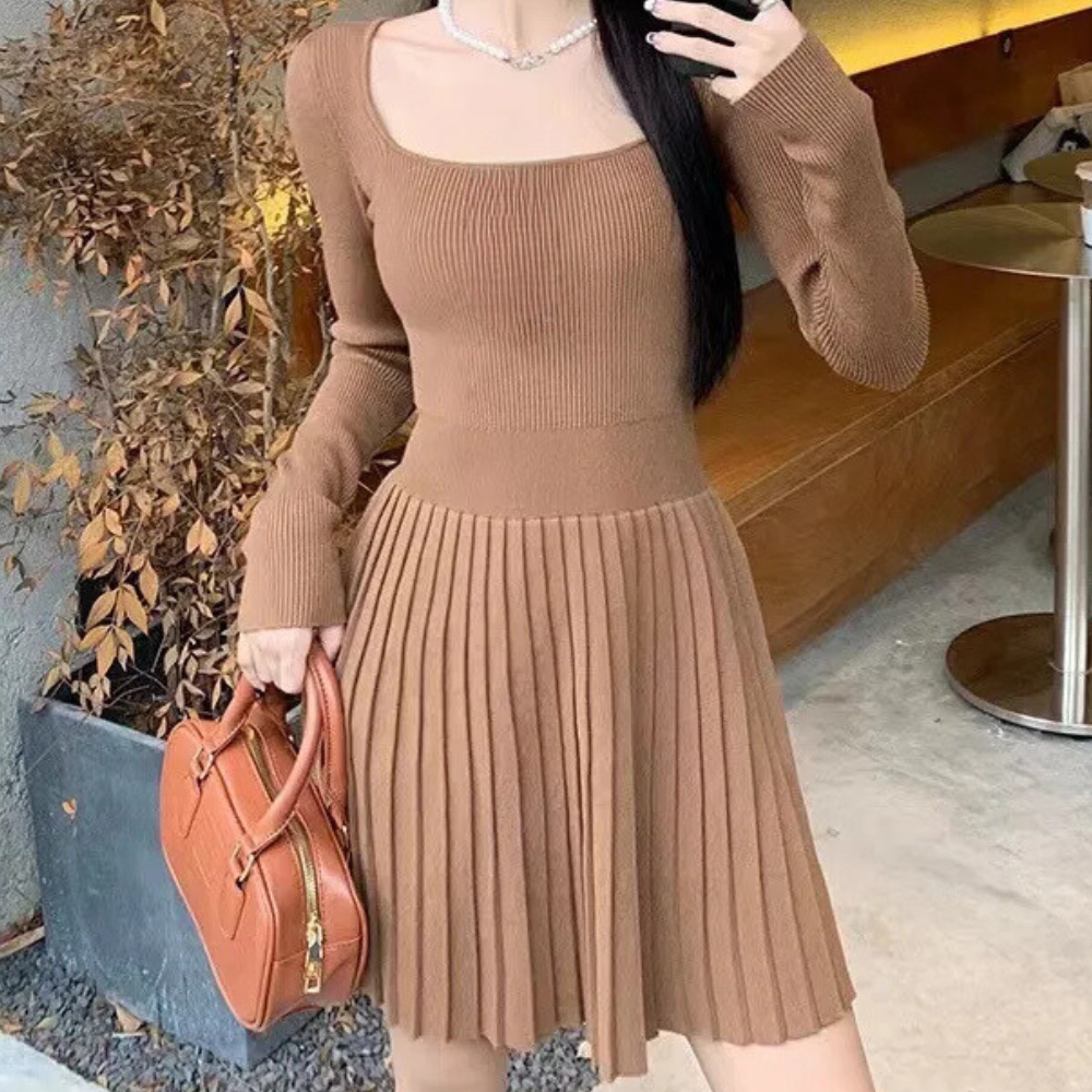 LYLIA - Robe en tricot tendance pour femmes