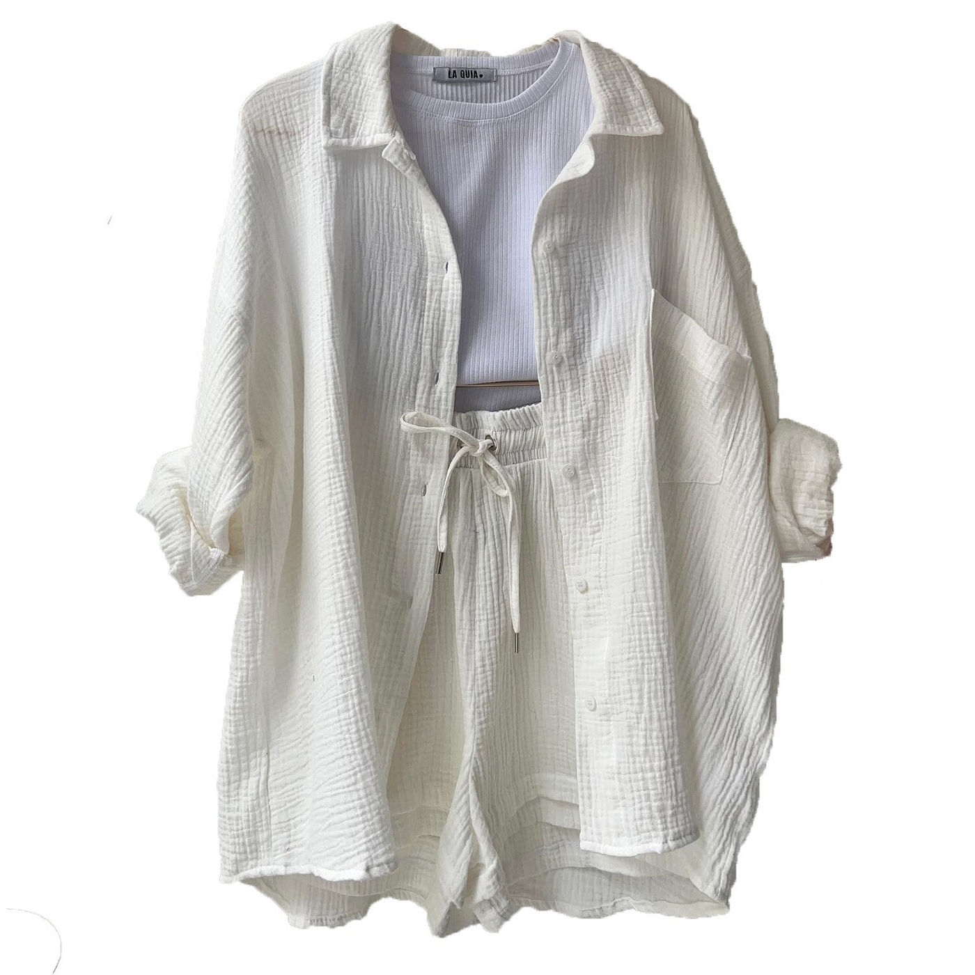 Femme Décontracté Assorti Ensemble – Latoya