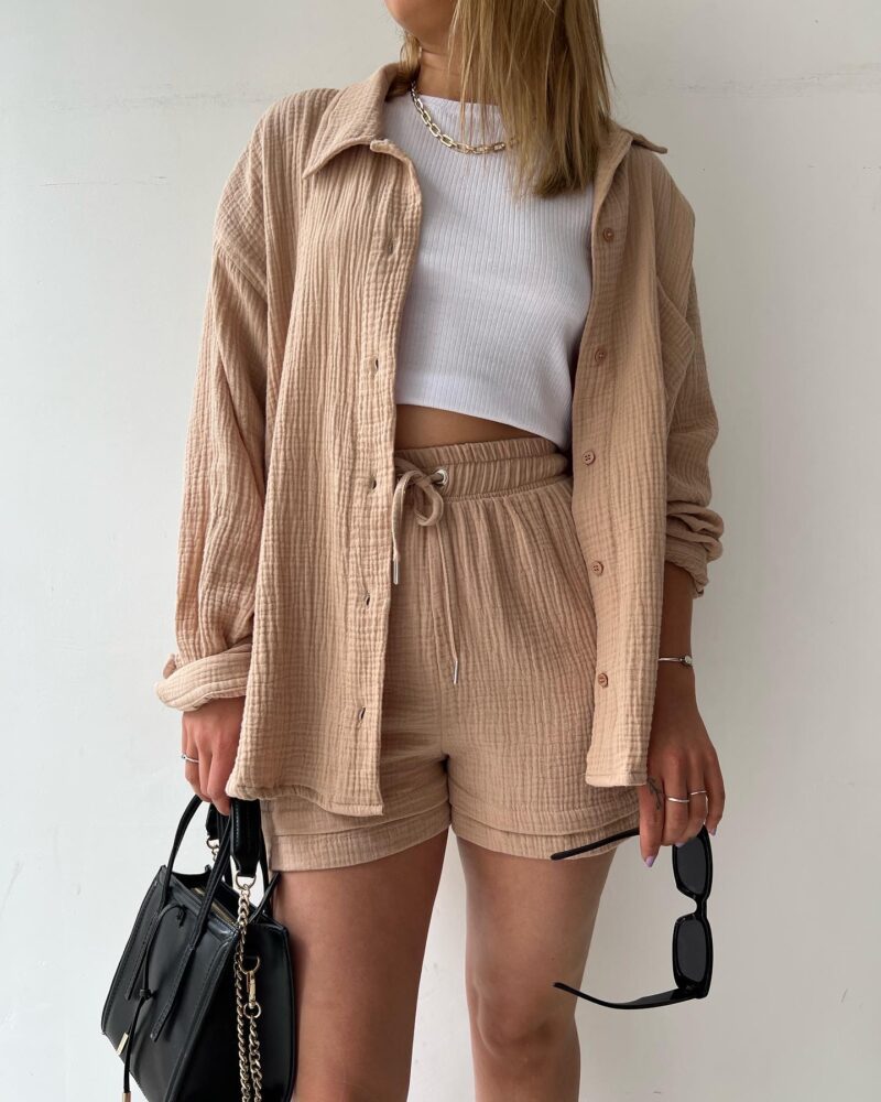 Femme Décontracté Assorti Ensemble – Latoya
