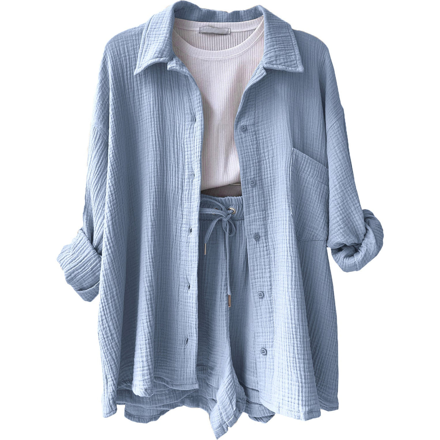 Femme Décontracté Assorti Ensemble – Latoya