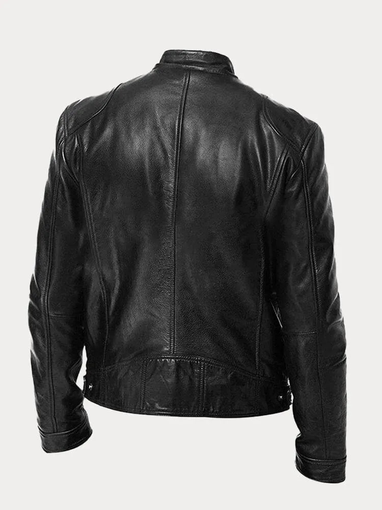 James | Veste en cuir élégante