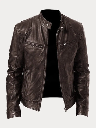 James | Veste en cuir élégante