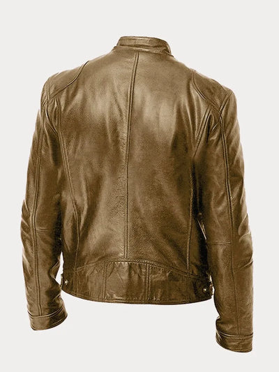 James | Veste en cuir élégante