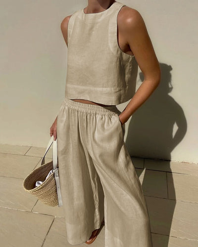 Morgane™ | Ensemble Élégant en Deux Pièces avec Couverture du Ventre