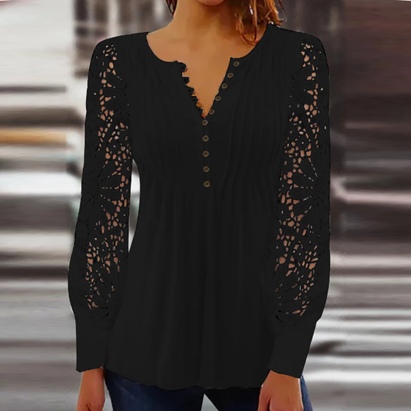 Kathy | Blouse élégante à manches longues