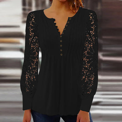 Kathy | Blouse élégante à manches longues