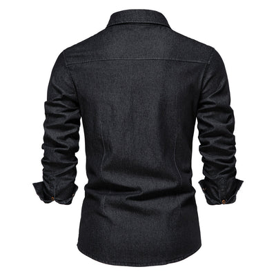 Chemise en jean pour hommes