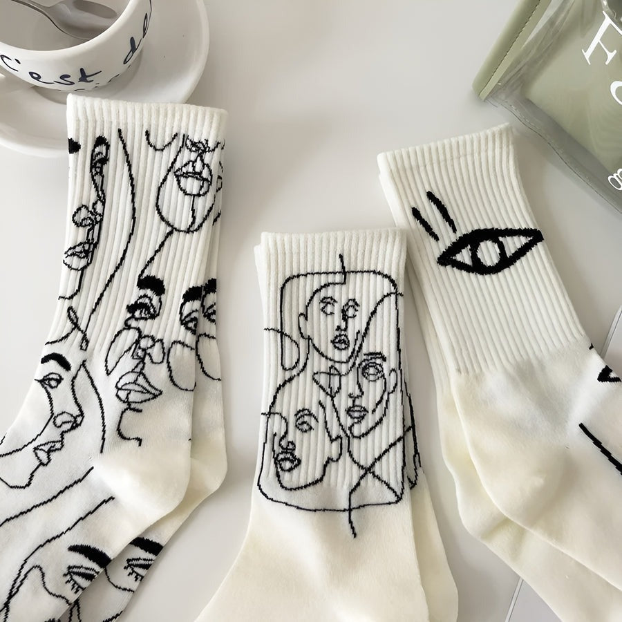 Chaussettes abstraites