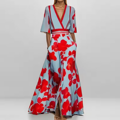Emily | Robe de fleur de luxe