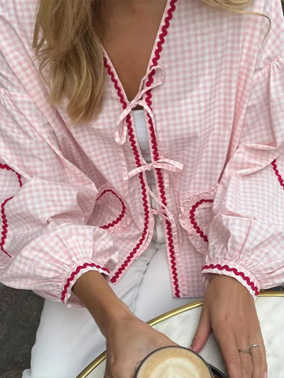 Isabelle™ | blouse élégante en forme de cœur