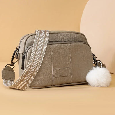 Sac à épaule en cuir fin Maeve