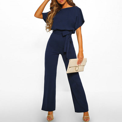 Combinaison Élégante à Ceinture | Confort et Style | Look Polyvalent