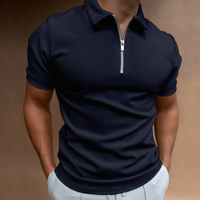 Polo zippé