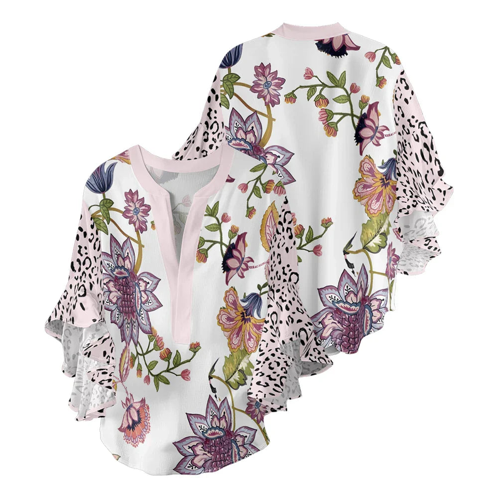 Blouse d'été "Fête au jardin" – Intemporelle & chic
