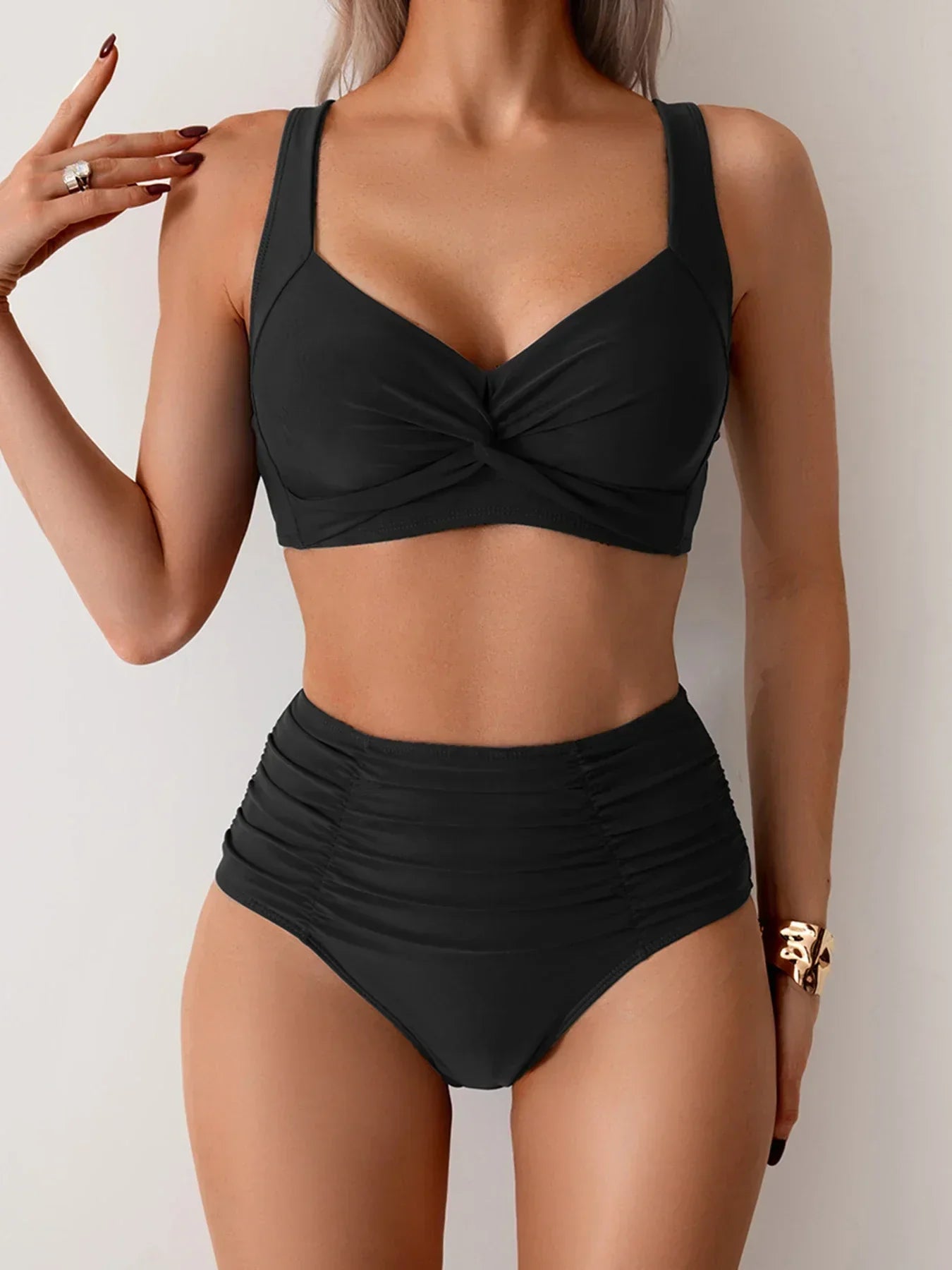 Livia – Bikini bandeau à volants