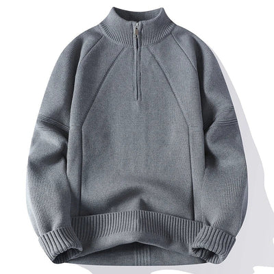 Col montant et demi-zip