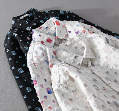 GabrielePirelli Chemise Rétro à Carreaux pour Hommes