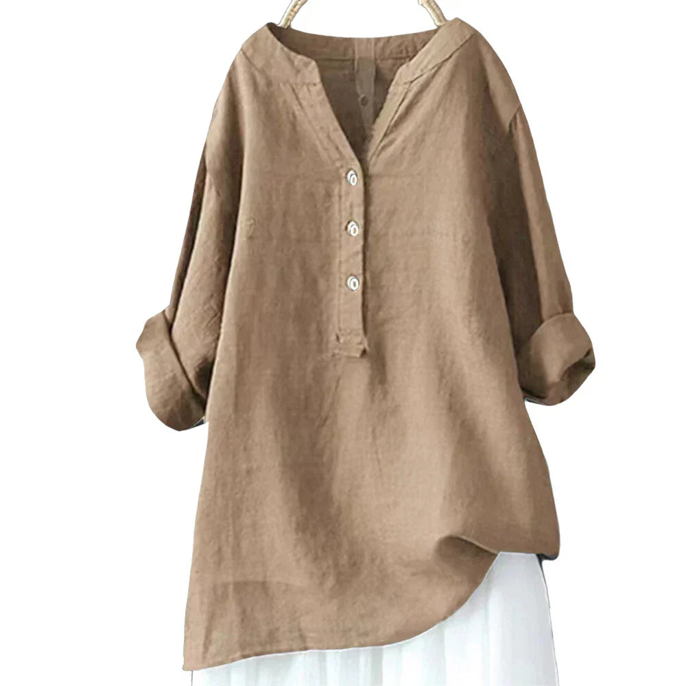 Clara™ - Chemise de loisirs oversize confortable
