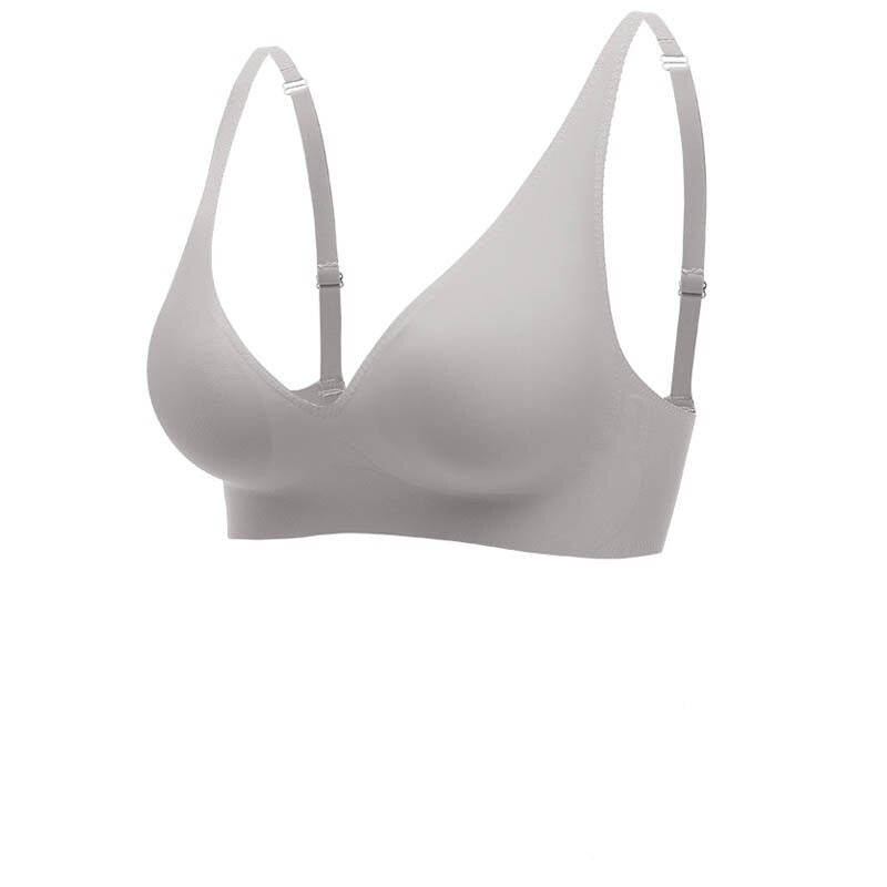 Soutien-gorge femme – Sans coutures – Encolure en V – Bretelles larges – Confort respirant