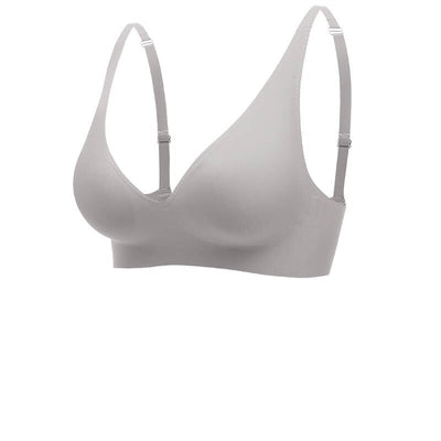 Soutien-gorge femme – Sans coutures – Encolure en V – Bretelles larges – Confort respirant