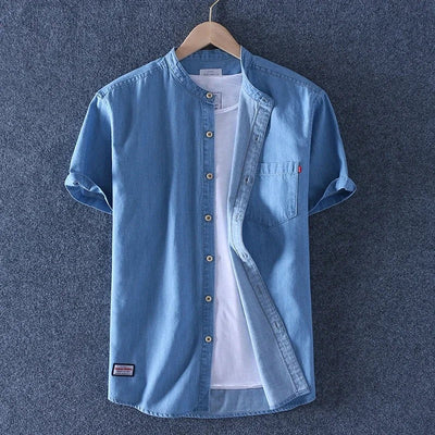 Chemise fluide en denim