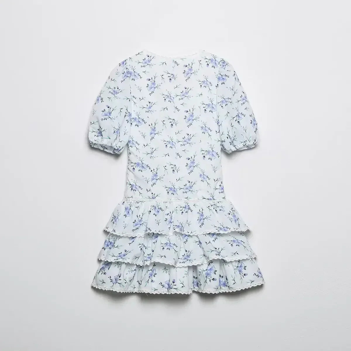 Ravikna | Minirobe à imprimé floral et volants