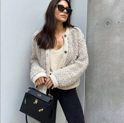 Léane - Cardigan femme élégant