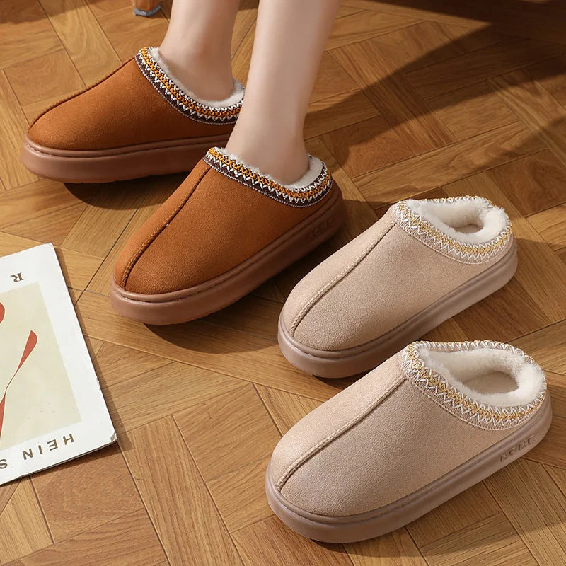 Charlotte| Chaussons à doublure chaude