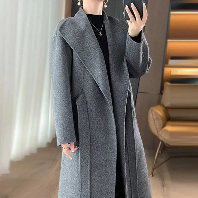 Manteau en cachemire avec ceinture Casmira™