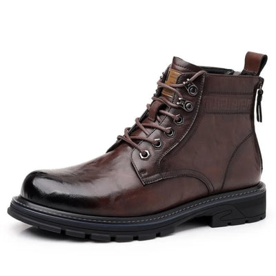 Bottes Ranger en Cuir Premium Ortopédique