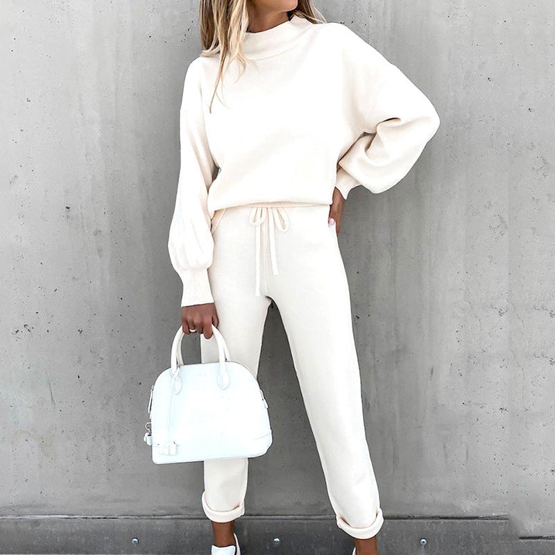 Wilma - Jogging blanc élégant et confortable pour femmes