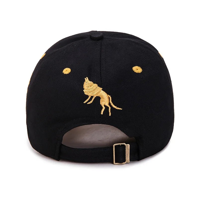 Casquette brodée Totem du Loup
