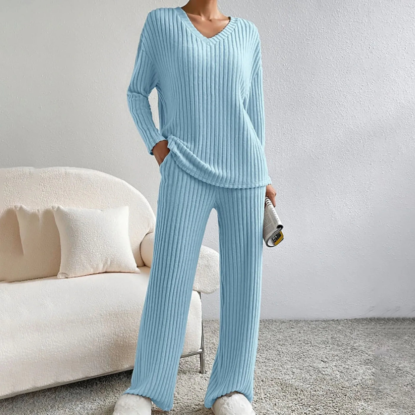 KATHY™ | Ensemble Tricoté Élégant 2 Pièces
