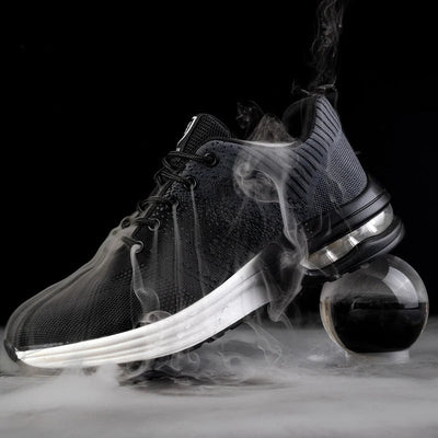 Chaussures de sécurité unisexes avec embout en acier - Chaussures de travail anti-perforation