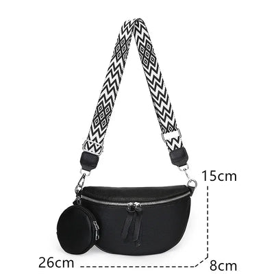 Hayley | Sac à bandoulière en cuir raffiné