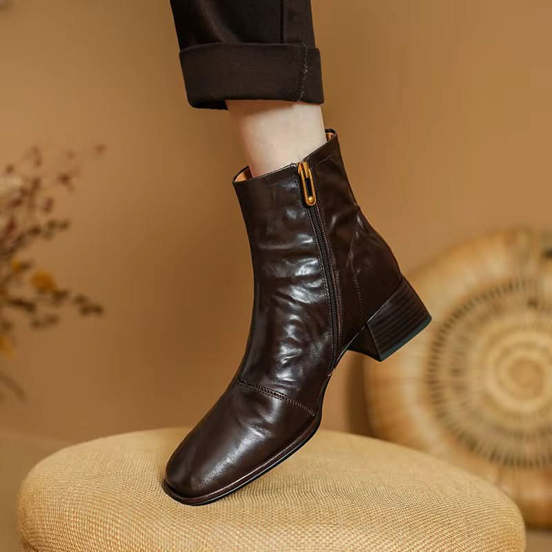 Morgane™| Averick Bottes en cuir