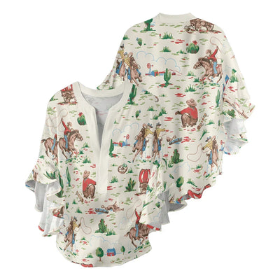 Blouse d'été "Fête au jardin" – Intemporelle & chic