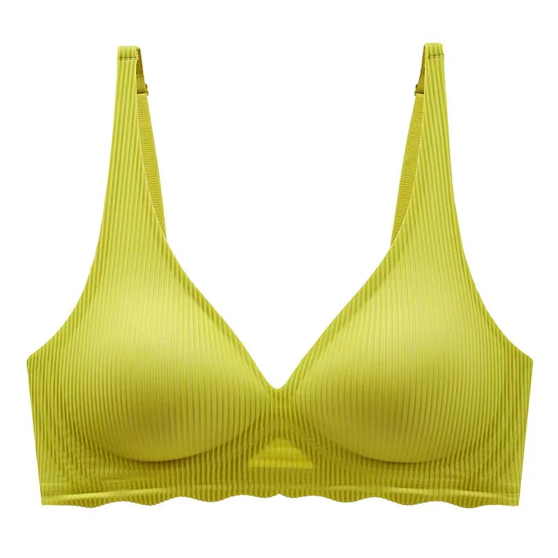 Soutien-gorge femme – Sans couture – Maintien léger – Tissu respirant – Design ajouré