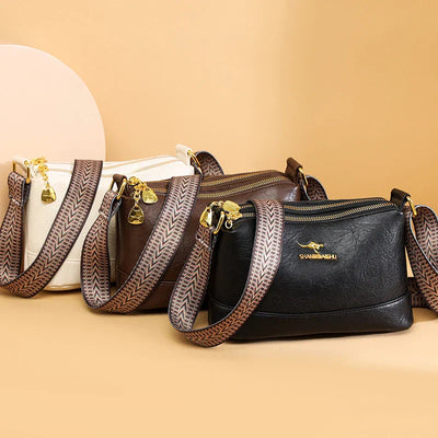Addison | Sac à bandoulière en cuir raffiné