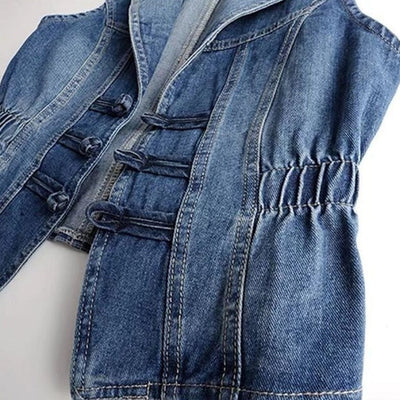 Sophie - Gilet en denim tendance pour femmes