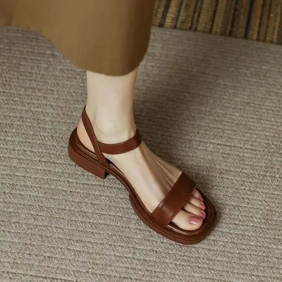 Morgane™| Sandales en cuir confortables