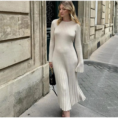 Sophie™ - Robe maxi tricotée élégante